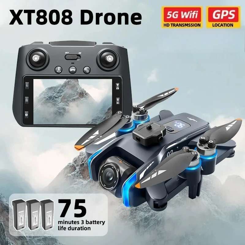 Drone Multispectral - Original XT808 Pro MAX Drone 4K