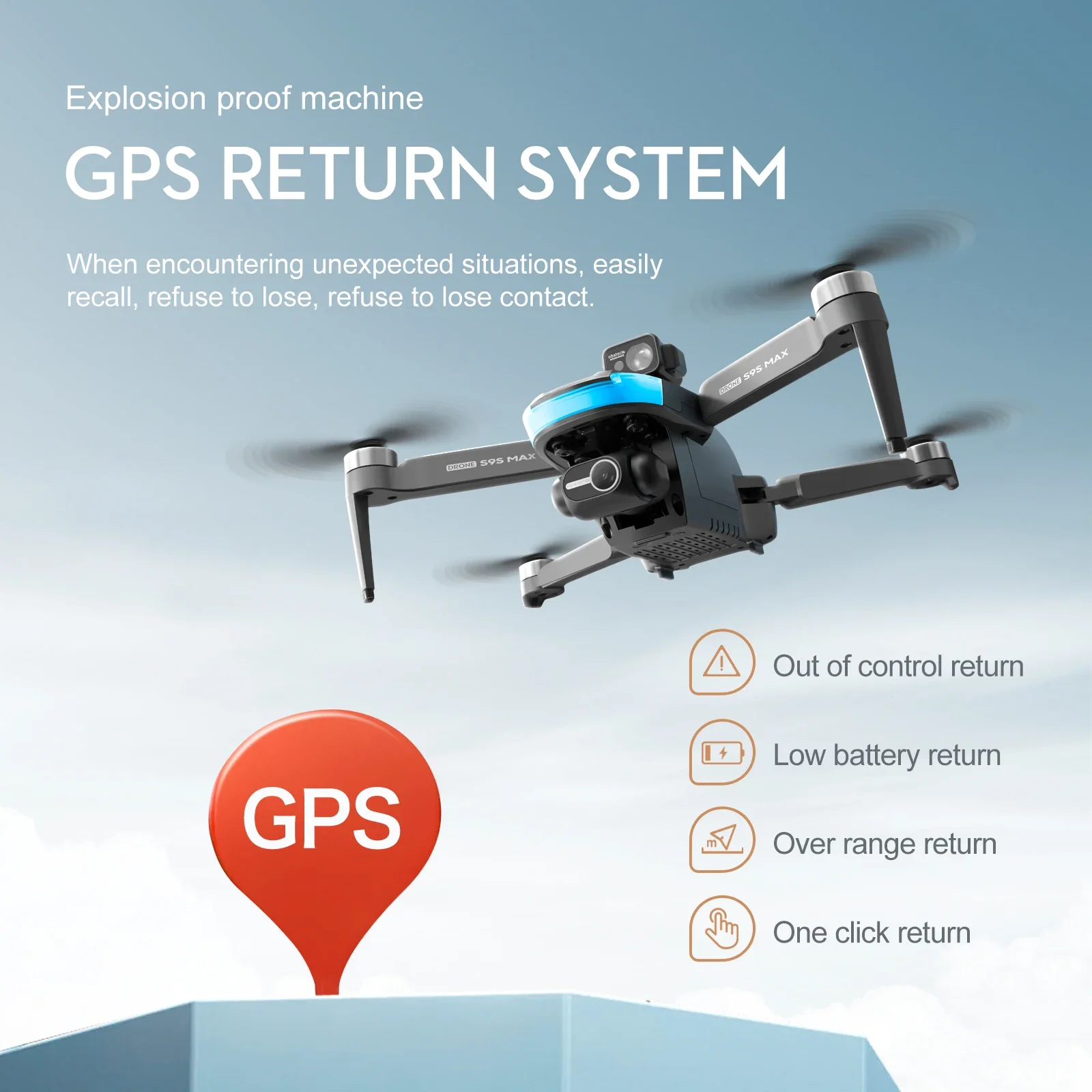 NEW S9S MAX MINI Drone 4K 2-Ax - Drone Lidar 评论和价格