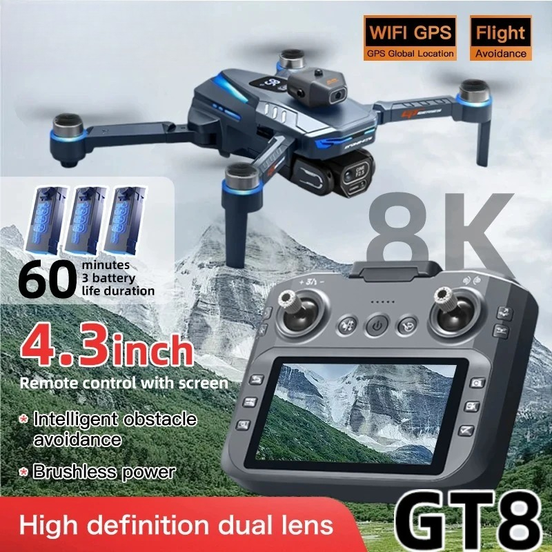 Original GT8 Drone 8K Professi - Drone Multispectral 评论和价格