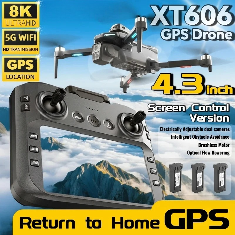 Best Deal XT606 MAX Drone GPS  - Drone Multispectral 评论和价格